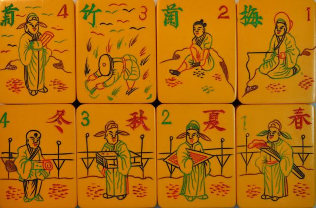 The Botanical Line - Mahjong Tile Set - Newport Release – The
