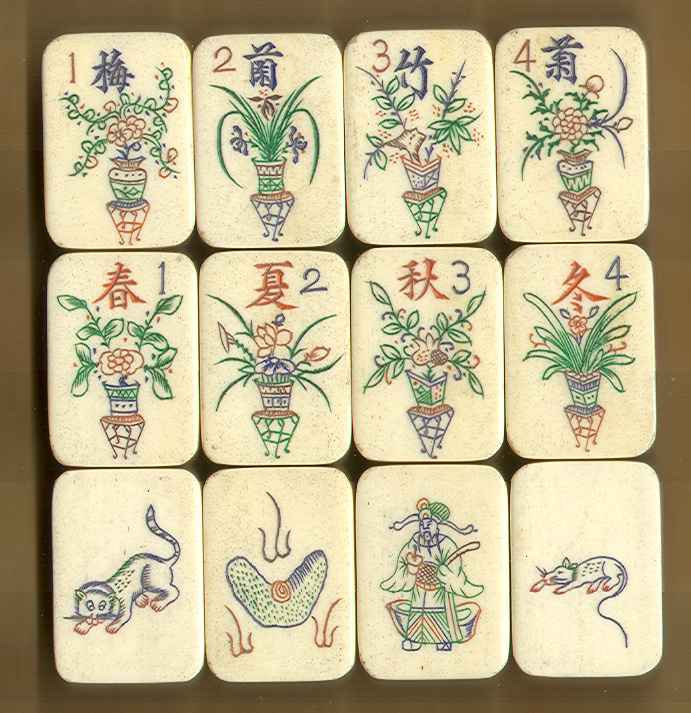 Mahjong Spring Tiles