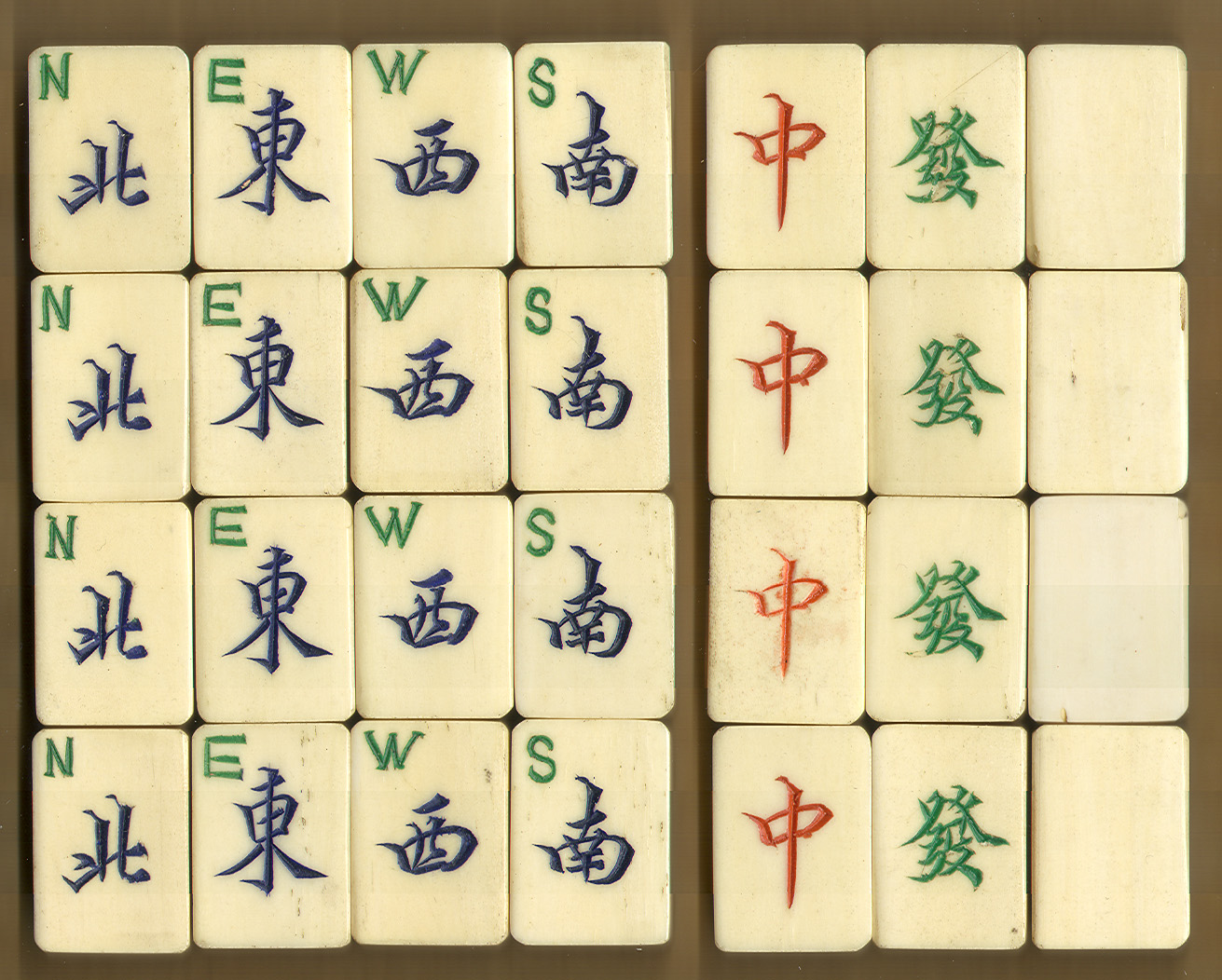 Mahjong tiles - Wikipedia