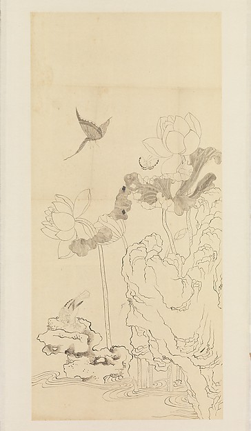Scroll by Xie Zhiliu from the 1930s, in the collection of the Metropolitan Museum of Art
