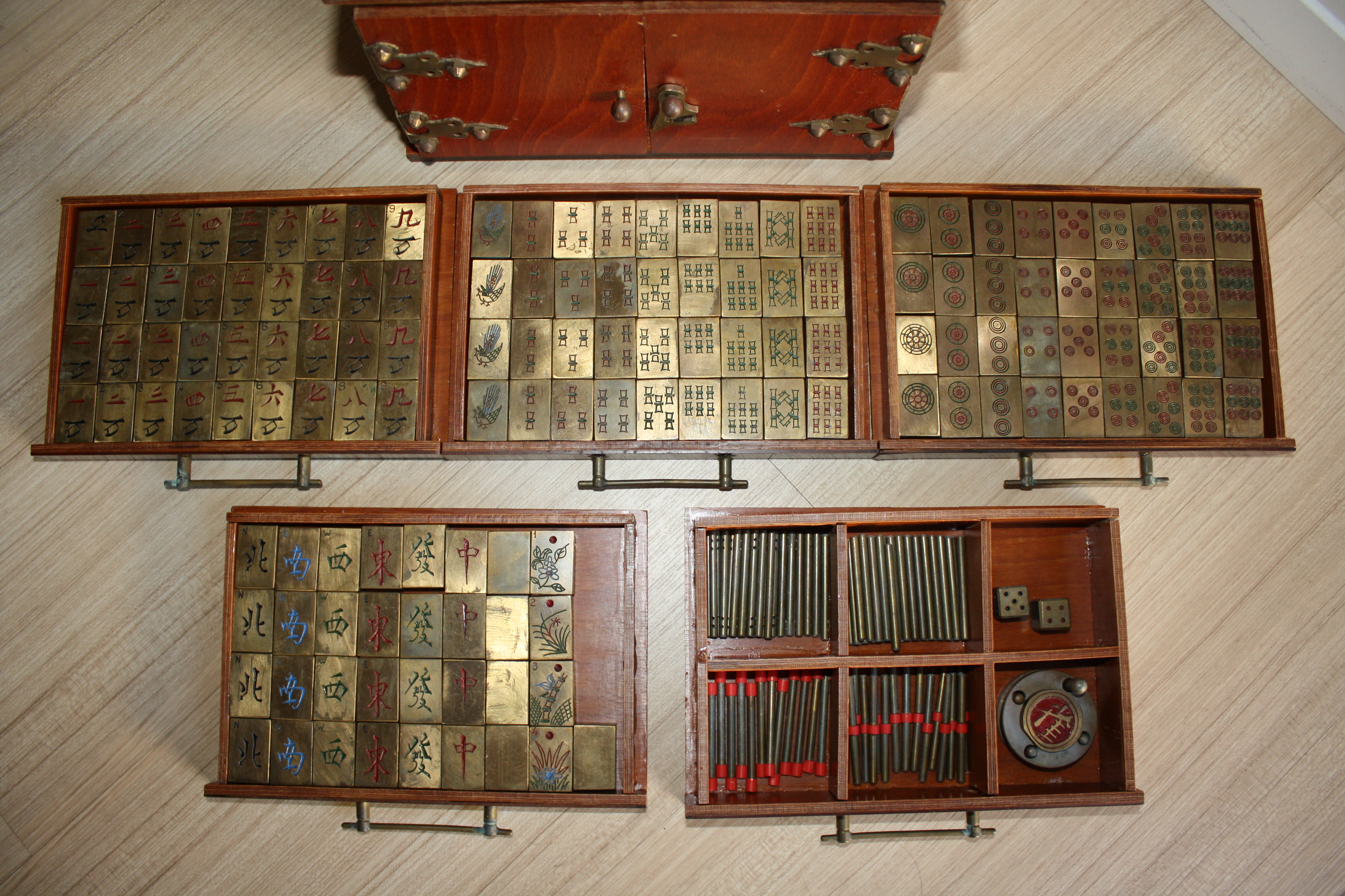 Mahjong sale for vintage sets American Mahjong