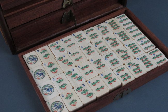 Bone or Ivory and Mahjong Tiles – Mahjong Treasures